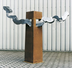 Christian Hack | Skulptur Cortenstahl