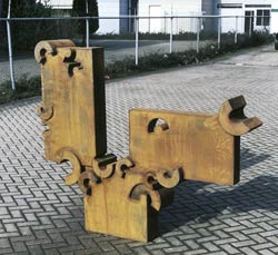 Christian Hack | Skulpturen Cortenstahl